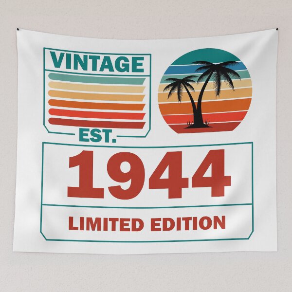 Item preview, Vintage Aged to perfection est 1944 designed and sold by Rami Khalifah.