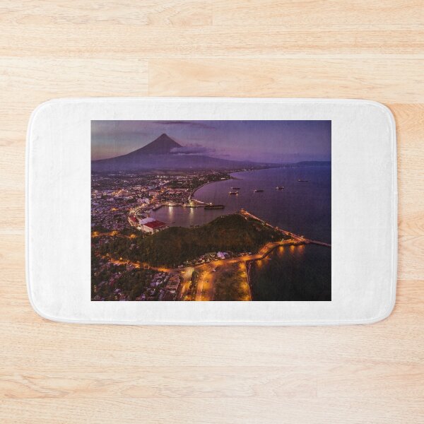 Item preview, Mayon Volcano sunset sunrise birds eye view  designed and sold by Pabalonshop.