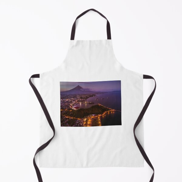 Item preview, Mayon Volcano sunset sunrise birds eye view designed and sold by Pabalonshop.