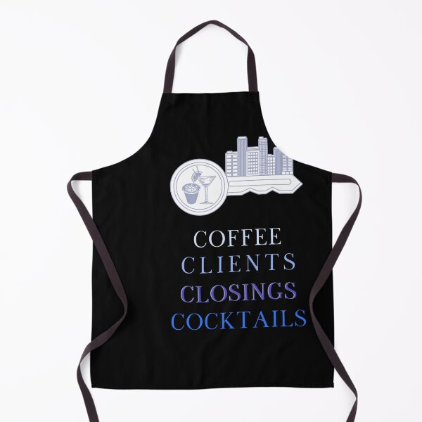 Artikelvorschau, Kaffee Kunden Schließungen Cocktails Immobilienmakler entworfen und verkauft von jrobdesignz.