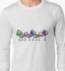 Magic Mushrooms Long Sleeve T-Shirt