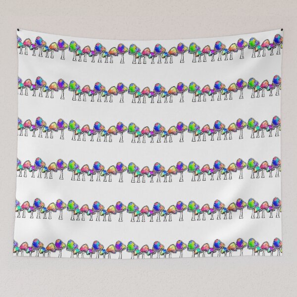 Item preview, Magic Mushrooms designed and sold by thejunemoon.