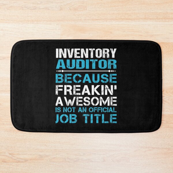Item preview, Inventory Auditor T Shirt - Freaking Awesome Job Gift Item Tee designed and sold by oetate4774.