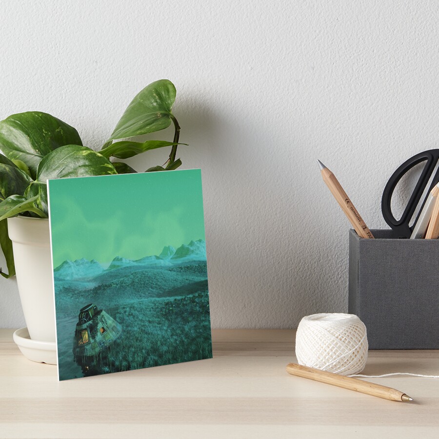 Item preview, Art Board Print designed and sold by Embigo.