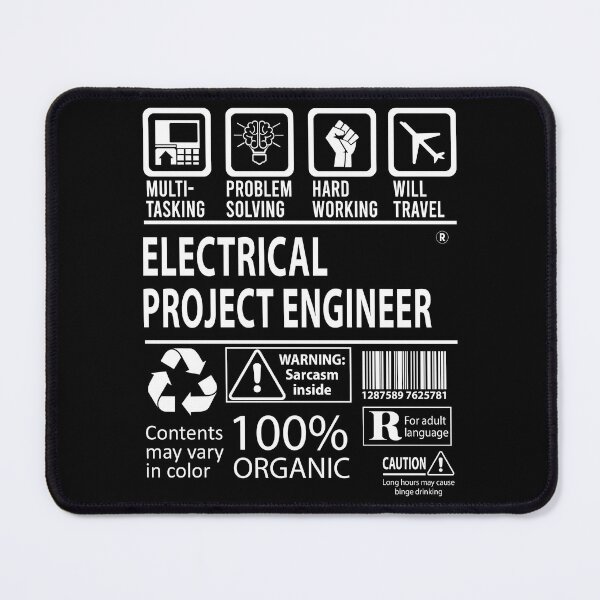 Item preview, Electrical Project Engineer T Shirt - MultiTasking Certified Job Gift Item Tee designed and sold by sabinacsnm.