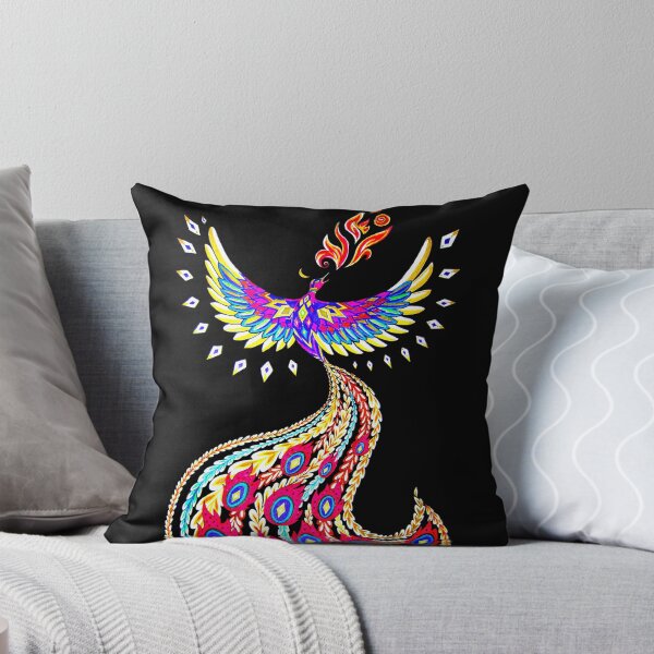 Artikelvorschau, Regenbogen-Phoenix-Glücksvogel entworfen und verkauft von Ashdei.