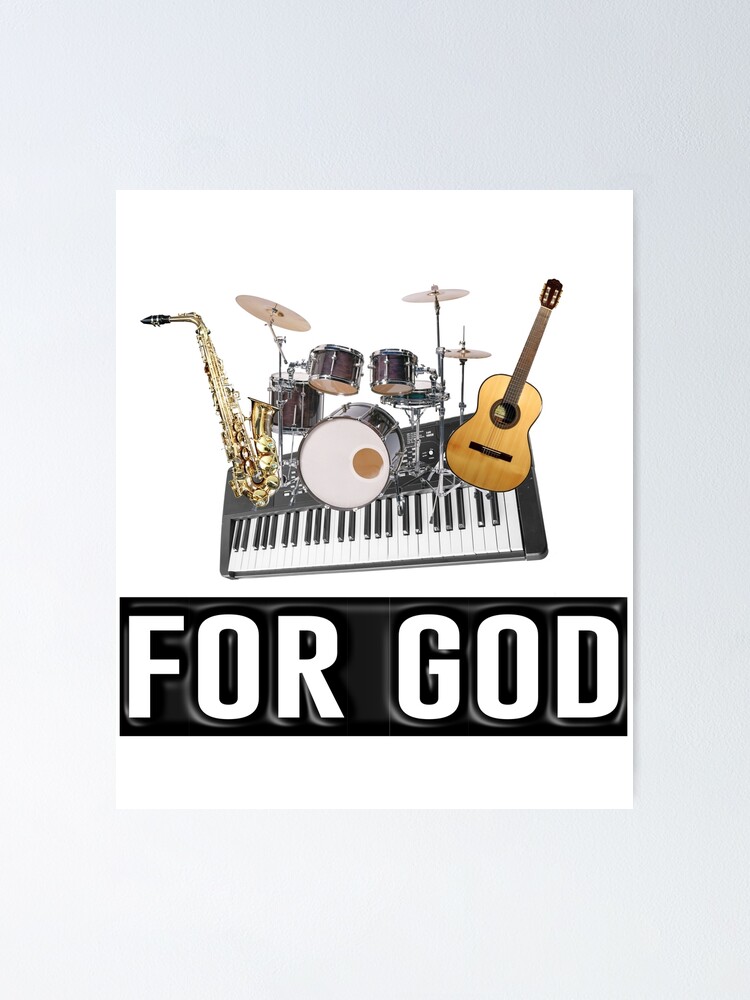 Instrument’ For God" Poster for Sale by Mystique93 Redbubble