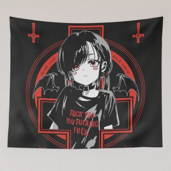 Item preview, Wanna join our cult? || Anime girl designed and sold by AszaAri.