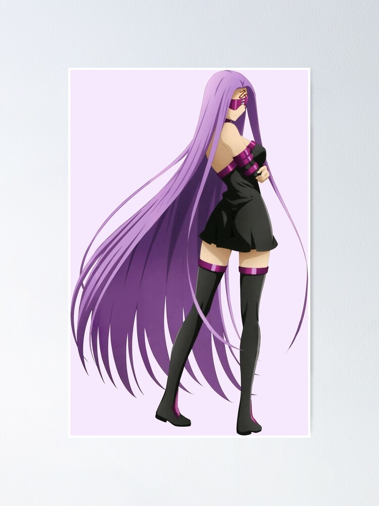 Medusa Rider Fate Stay Night Poster By Kitakittygates Redbubble