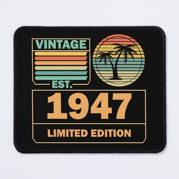 Item preview, Vintage Aged to perfection est 1947 designed and sold by Rami Khalifah.