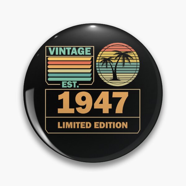 Item preview, Vintage Aged to perfection est 1947 designed and sold by Rami Khalifah.