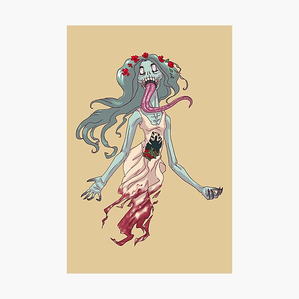 Wraith Ghost Woman MONSTER GIRLS Series I Photographic Print