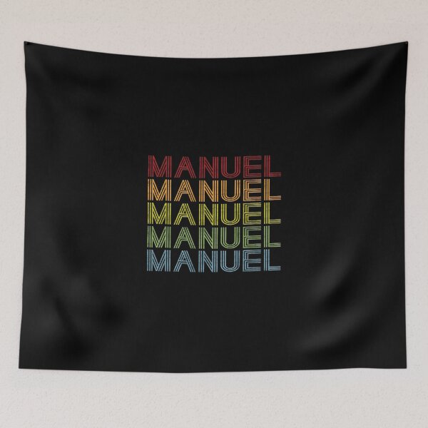 Item preview, Manuel Name T Shirt - Manuel Vintage Retro Manuel Name Gift Item Tee designed and sold by oslandefren.