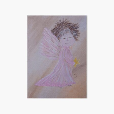 First Star Angel Art Board Print