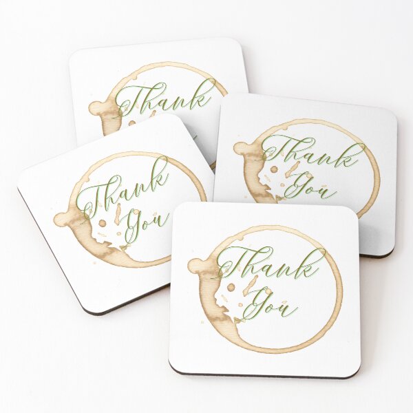 Item preview, Coffee ring and Thank You  designed and sold by Deneese.