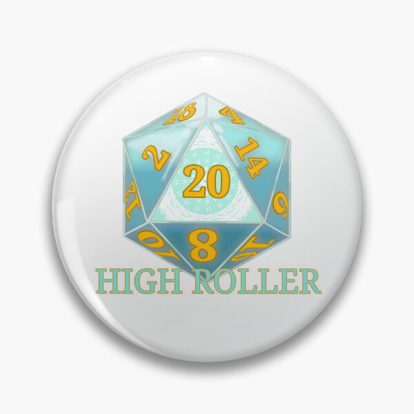 Item preview, D20: High Roller designed and sold by FoxMintTea.