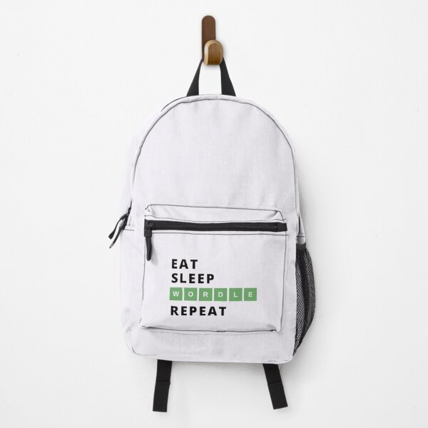 Item preview, Eat Sleep Wordle Repeat Simple Graphic designed and sold by babyleafshop.