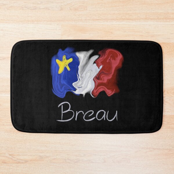 Item preview, Acadian Flag pastel liquid Breau - Drapeau acadien liquide pastel Breau designed and sold by ColoursOfFrance.