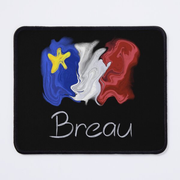 Item preview, Acadian Flag pastel liquid Breau - Drapeau acadien liquide pastel Breau designed and sold by ColoursOfFrance.