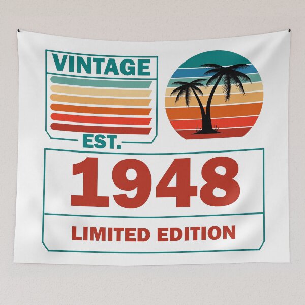 Item preview, Vintage Aged to perfection est 1948 designed and sold by Rami Khalifah.