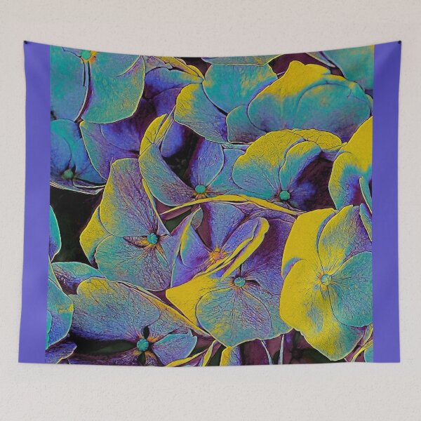 Item preview, Electric Hydrangea designed and sold by Susan Maxwell Schmidt.
