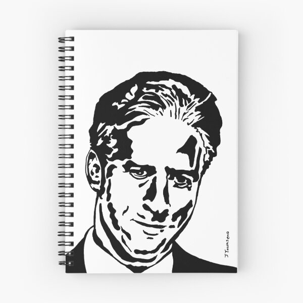 Item preview, Jon Stewart Black and White JTownsend designed and sold by Jay Townsend.