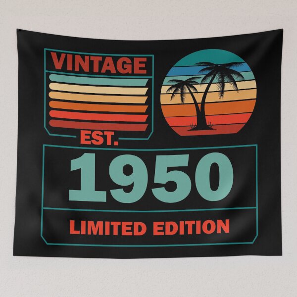 Item preview, Vintage Aged to perfection est 1950 designed and sold by Rami Khalifah.