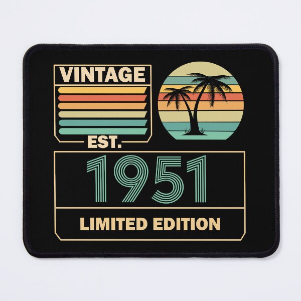Item preview, Vintage Aged to perfection est 1951 designed and sold by Rami Khalifah.