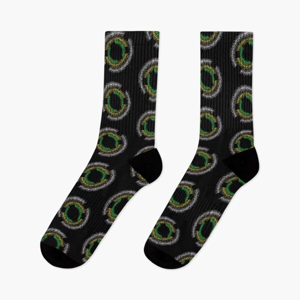 Item preview, Abstract yellow green and white circles designed and sold by Meo Design.