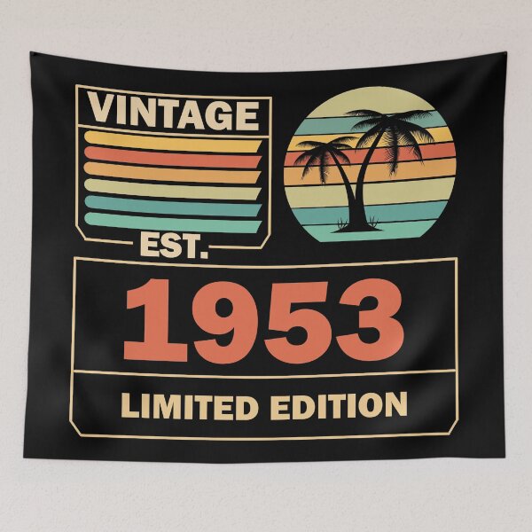 Item preview, Vintage Aged to perfection est 1953 designed and sold by Rami Khalifah.