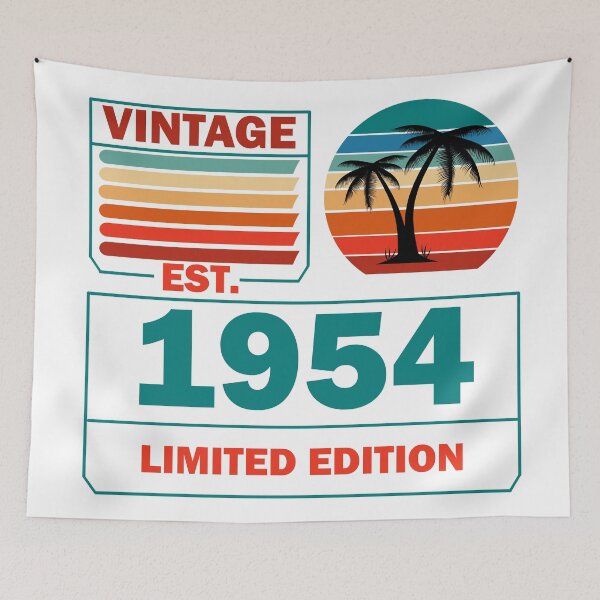 Item preview, Vintage Aged to perfection est 1954 designed and sold by Rami Khalifah.