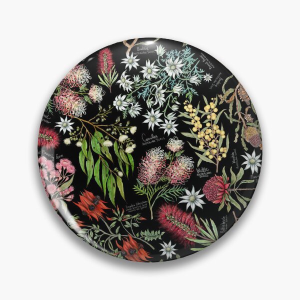 Item preview, Australian Botanics - Jet Black designed and sold by Foxytroting.