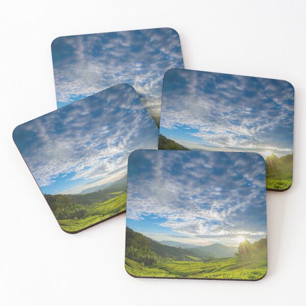 Item preview, Unique landscape photography of BOH Tea plantation sunrise at Cameron Highlands designed and sold by AvonPerception.