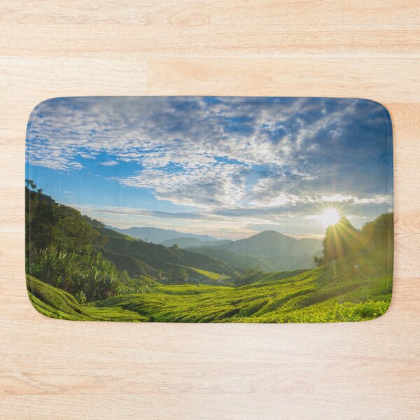 Item preview, Unique landscape photography of BOH Tea plantation sunrise at Cameron Highlands designed and sold by AvonPerception.