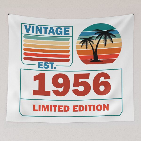 Item preview, Vintage Aged to perfection est 1956 designed and sold by Rami Khalifah.