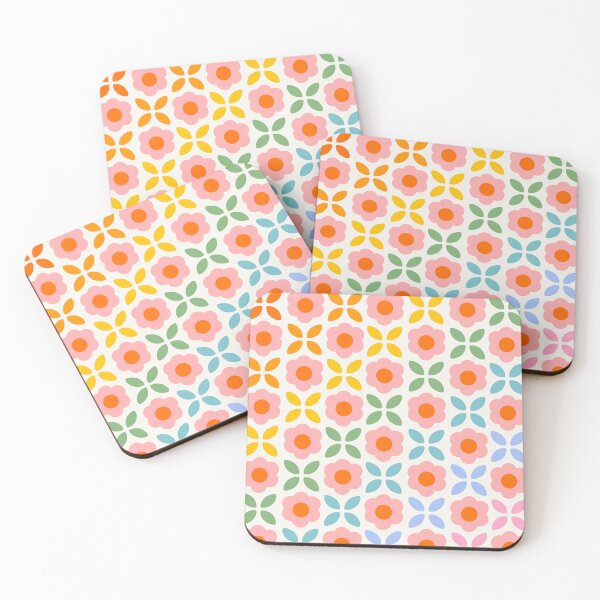 Item preview, Retro Flower Pattern - rainbow designed and sold by Gale Switzer.