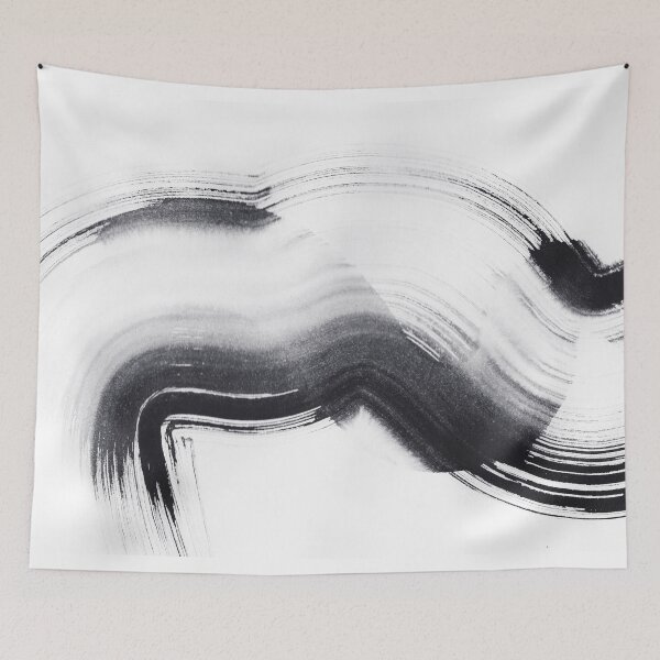 Item preview, ink explorations (229) - abstract black india ink painting designed and sold by expl-rations.