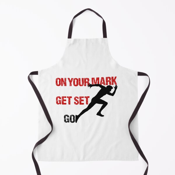 Item preview, ON YOUR MARK GET SET GO designed and sold by DomGDesign.