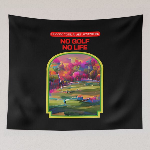 Item preview, No Golf No Life AI Generated Art designed and sold by patricklevar.