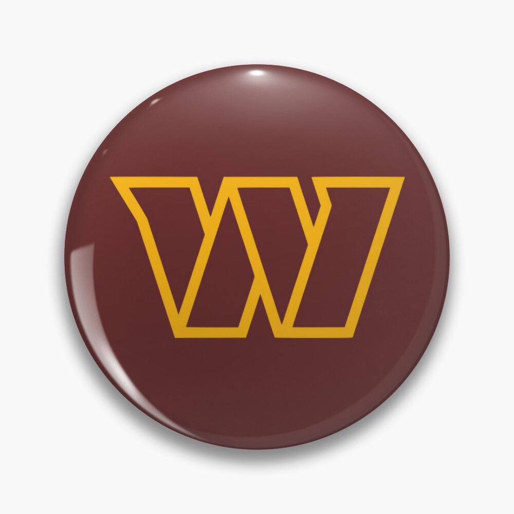 Washington Commanders Football Logo Pin