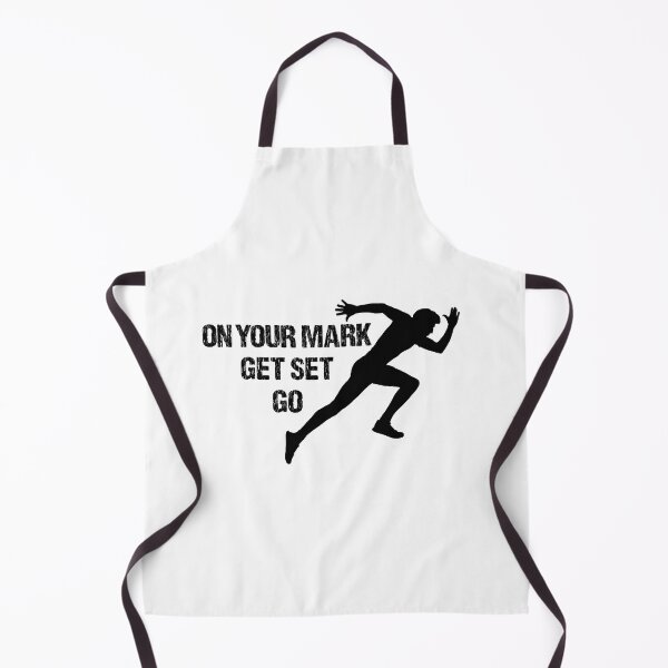 Item preview, ON YOUR MARK GET SET GO designed and sold by DomGDesign.