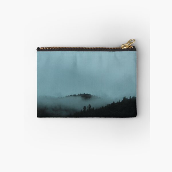 Item preview, Fog settled in trees on mountains designed and sold by grey-hand-art.