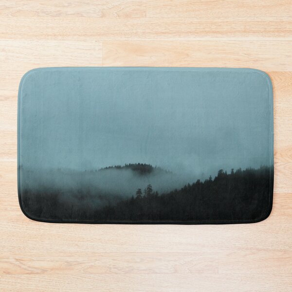 Item preview, Fog settled in trees on mountains designed and sold by grey-hand-art.