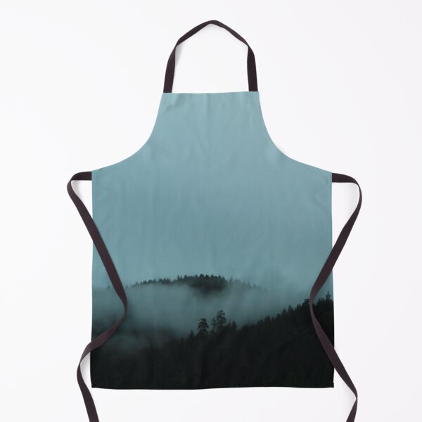 Item preview, Fog settled in trees on mountains designed and sold by grey-hand-art.