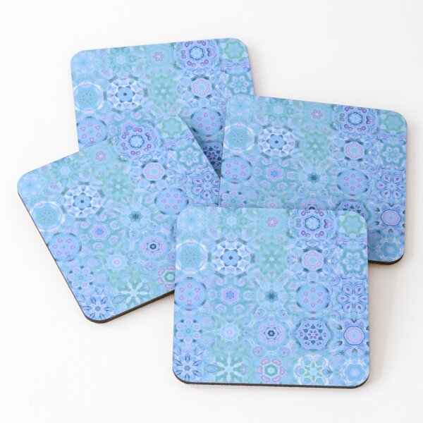 Item preview, Soft blue and pink geometric abstract  designed and sold by Coexist In Tee's .