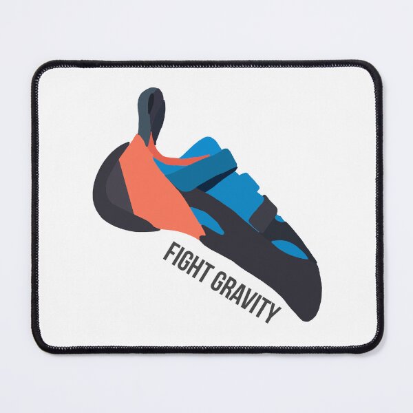 Item preview, Fight Gravity Bouldering Shoe designed and sold by AmyliaPaints.