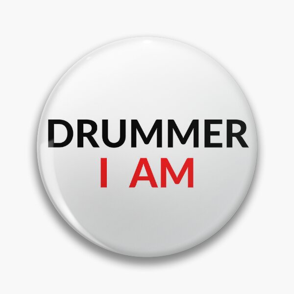 Item preview, DRUMMER I AM designed and sold by RobbiesMusic.