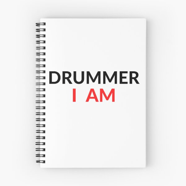 Item preview, DRUMMER I AM designed and sold by RobbiesMusic.