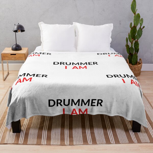 Item preview, DRUMMER I AM designed and sold by RobbiesMusic.