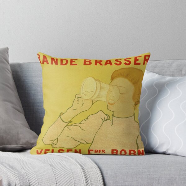 Item preview, Van Velsen Belgian Beer vintage ad with woman designed and sold by aapshop.
